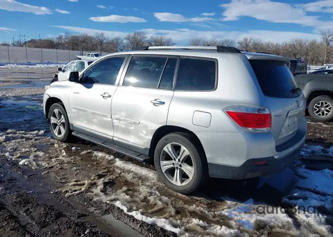 2012 Toyota Highlander Limited V6 from USA, damaged, VIN 5TDDK3EH6CS131673